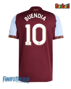 Aston Villa Emiliano Buendia #10 Tricou Fotbal Replică 2025-26 Barbati Acasa